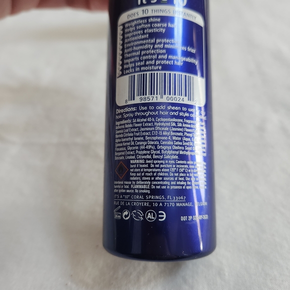 It’s a 10 Miracle Shine Spray 4 fl Oz - Picture 6 of 6